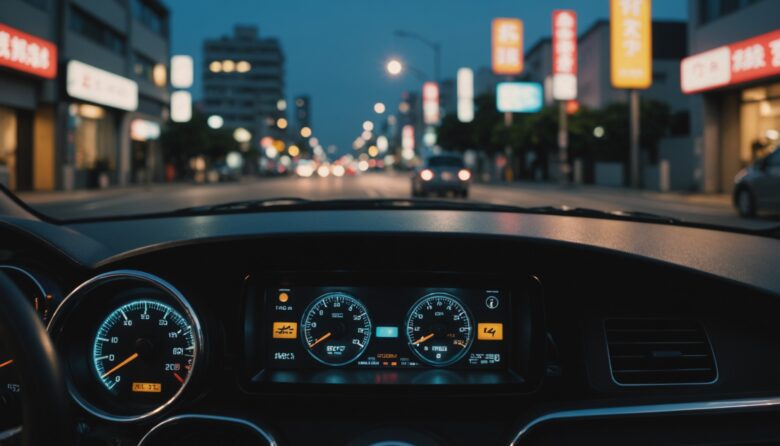 AIで作成した自動車の画像