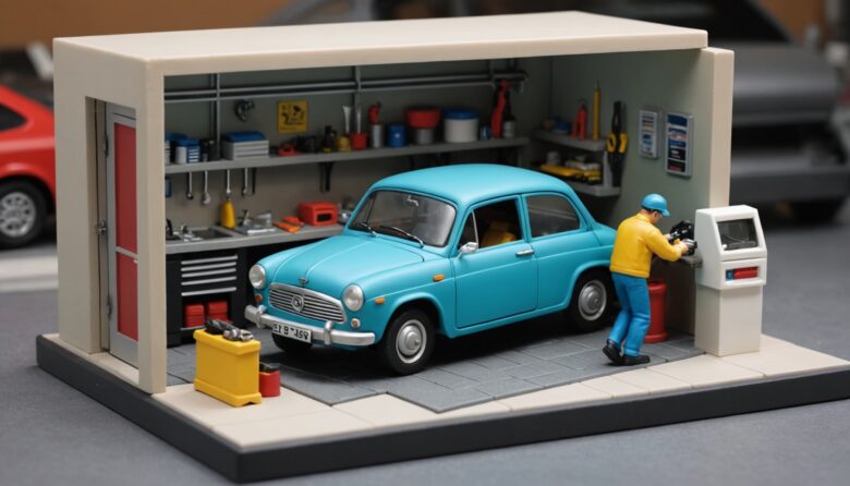 AIで作成した自動車の画像