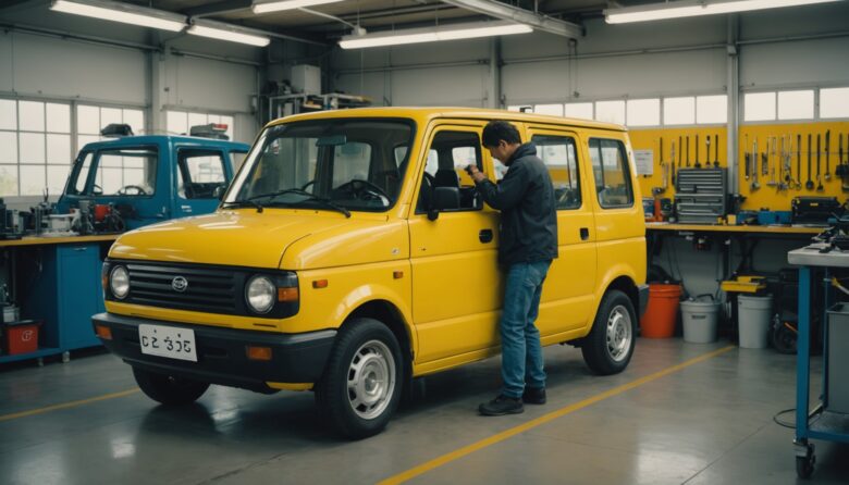 AIで作成した自動車の画像