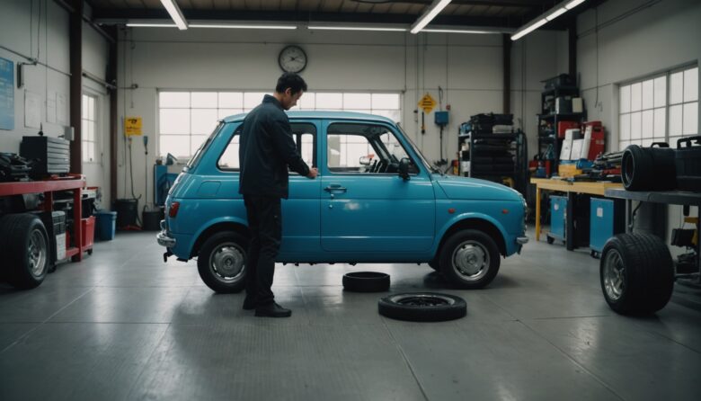 AIで作成した自動車の画像
