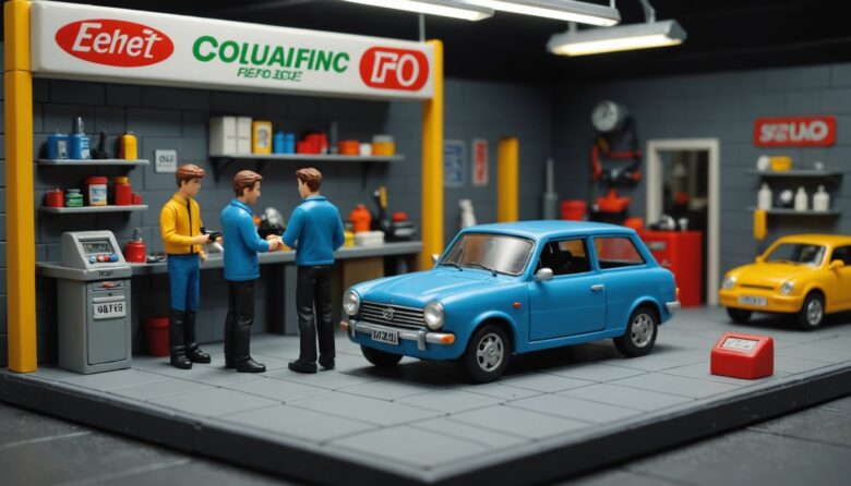 AIで作成した自動車の画像