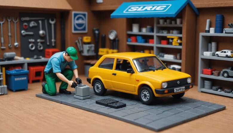 AIで作成した自動車の画像