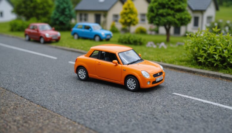 AIで作成した自動車の画像