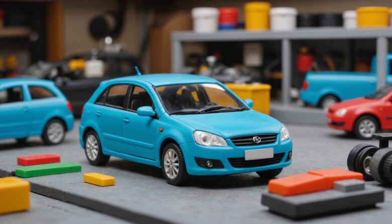 AIで作成した自動車の画像