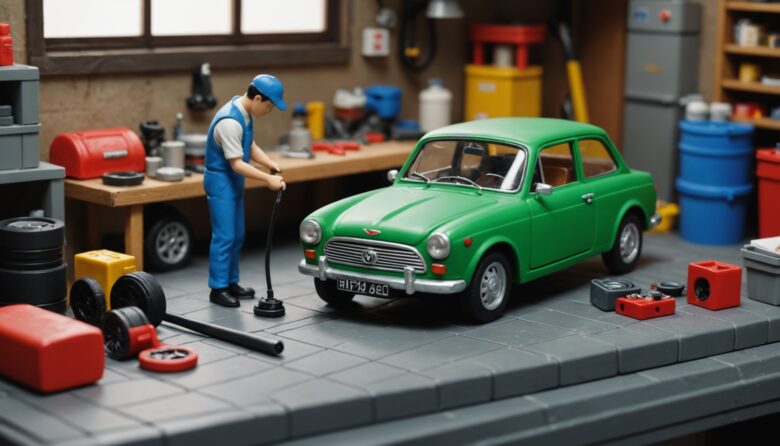 AIで作成した自動車の画像