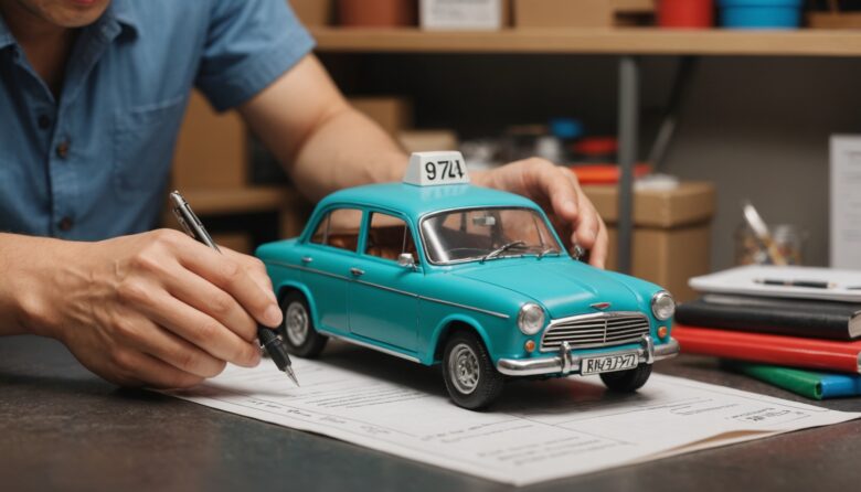AIで作成した自動車の画像