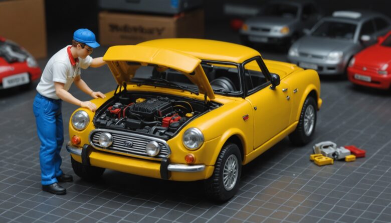 AIで作成した自動車の画像