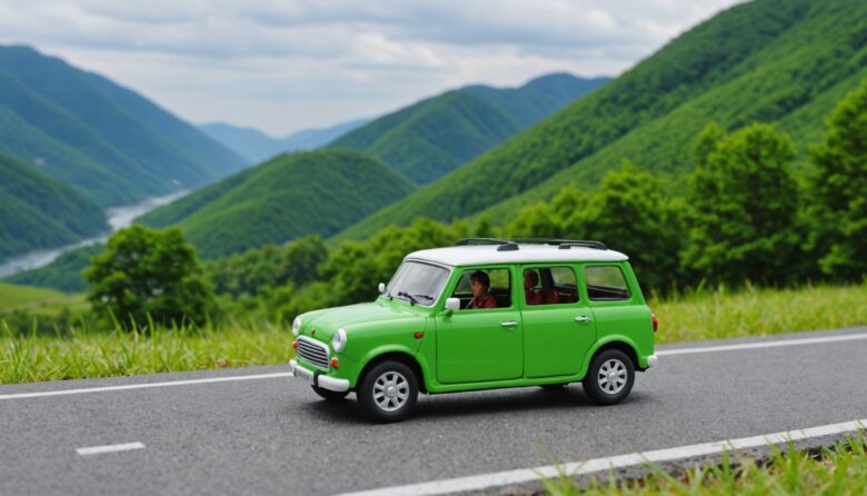 AIで作成した自動車の画像