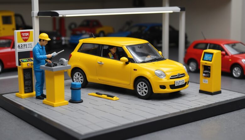 AIで作成した自動車の画像
