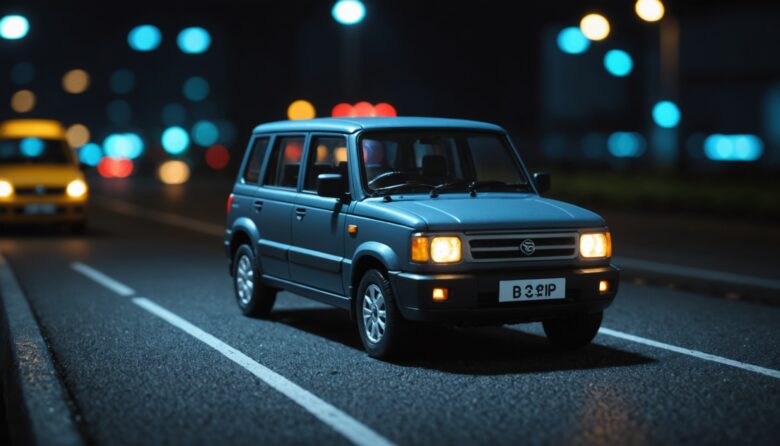 AIで作成した自動車の画像
