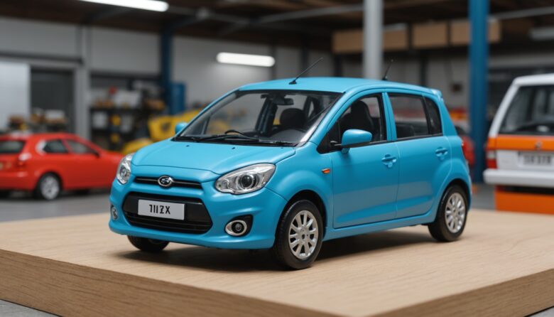 AIで作成した自動車の画像