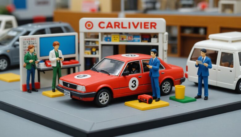 AIで作成した自動車の画像