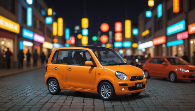 AIで作成した自動車の画像