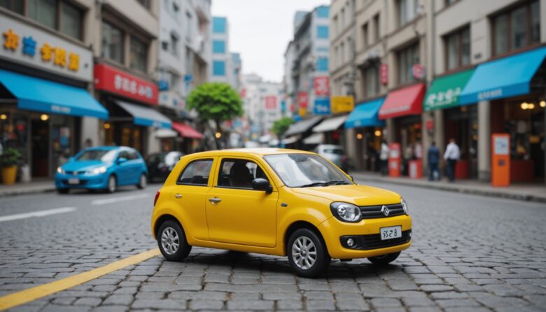 AIで作成した自動車の画像