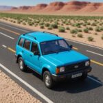 AIで作成した自動車の画像