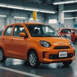 AIで作成した自動車の画像