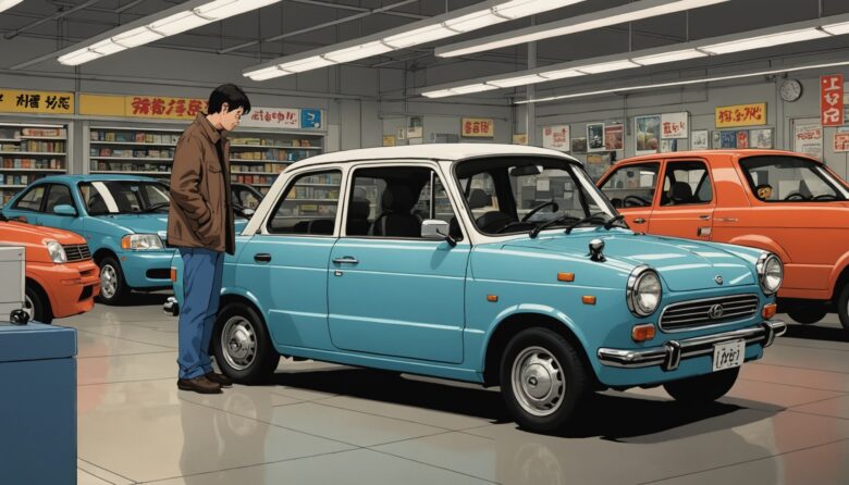 AIで作成した自動車の画像