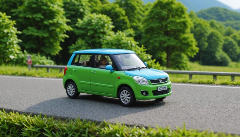 AIで作成した自動車の画像
