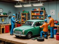 AIで作成した自動車の画像