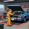 AIで作成した自動車の画像
