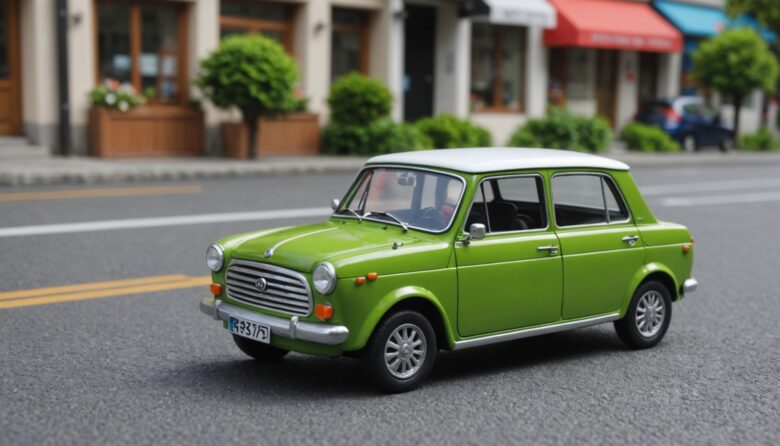 AIで作成した自動車の画像
