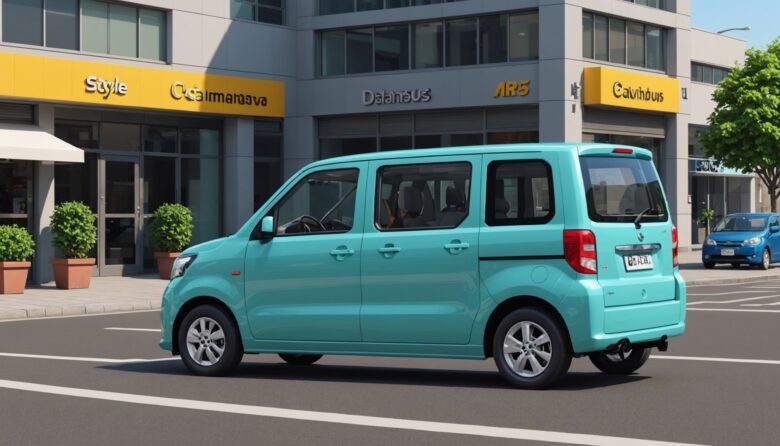 AIで作成した自動車の画像