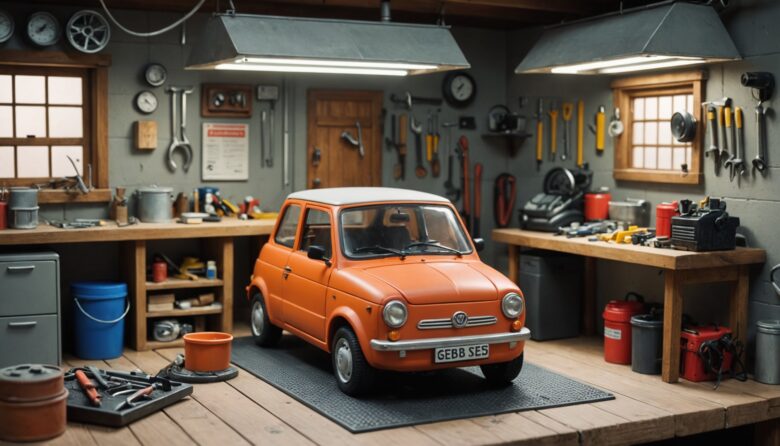 AIで作成した自動車の画像