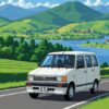 AIで作成した自動車の画像