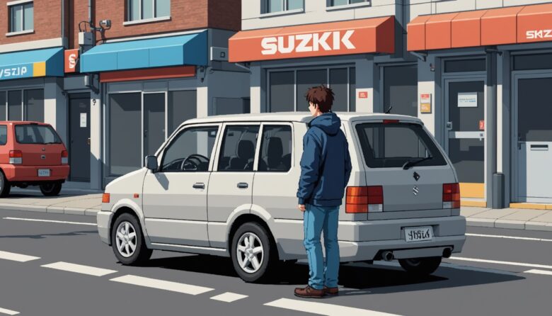 AIで作成した自動車の画像