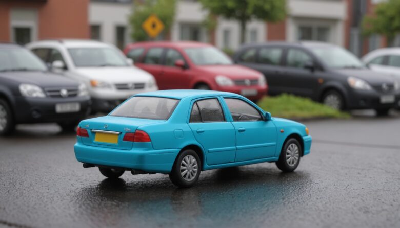 AIで作成した自動車の画像