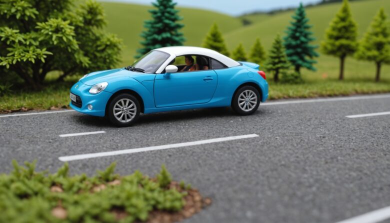 AIで作成した自動車の画像