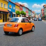 AIで作成した自動車の画像