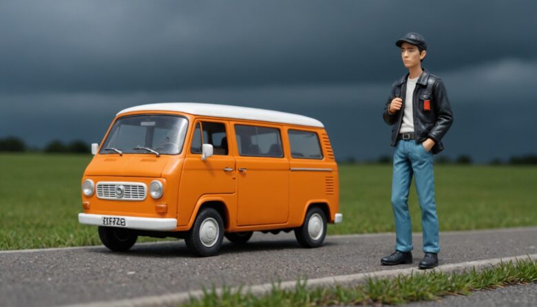 AIで作成した自動車の画像