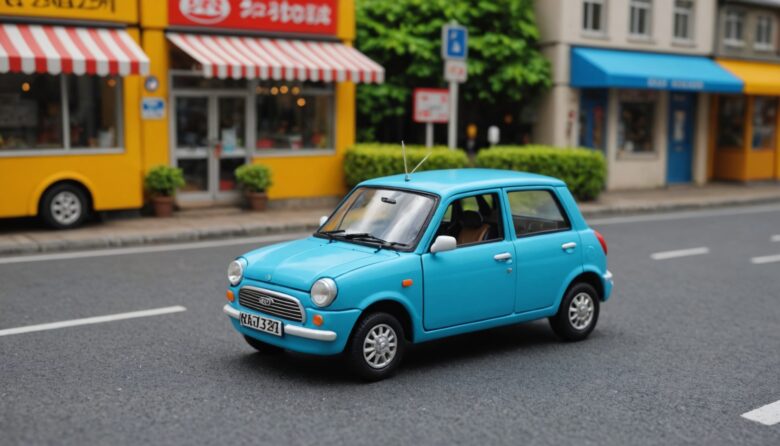 AIで作成した自動車の画像