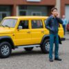 AIで作成した自動車の画像
