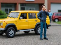AIで作成した自動車の画像