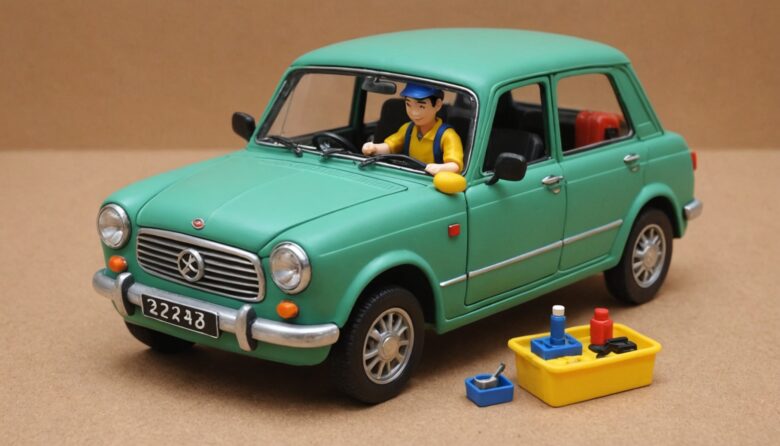 AIで作成した自動車の画像