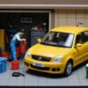 AIで作成した自動車の画像