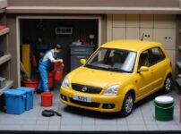 AIで作成した自動車の画像