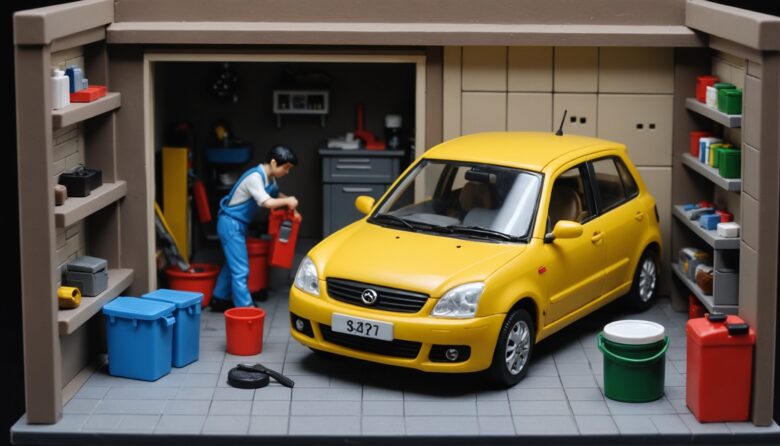 AIで作成した自動車の画像