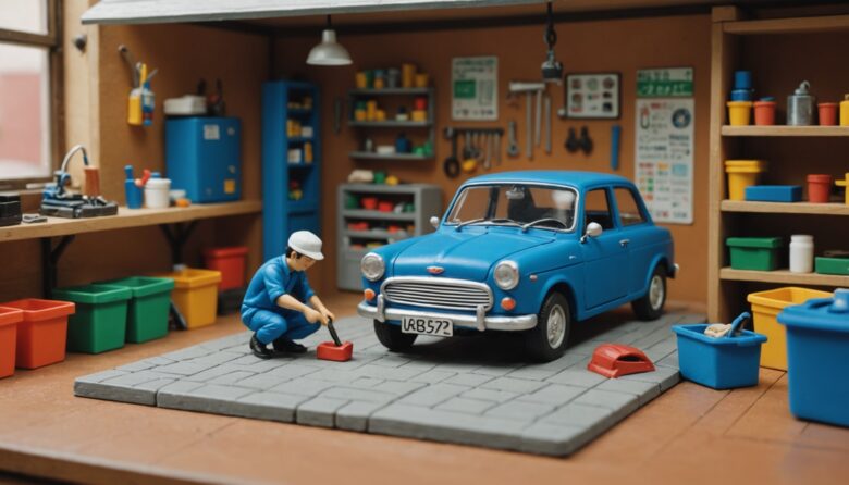 AIで作成した自動車の画像
