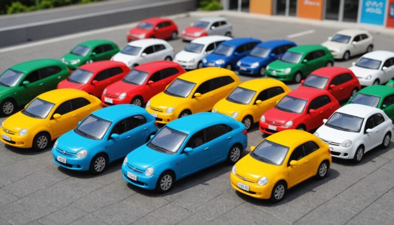 AIで作成した自動車の画像