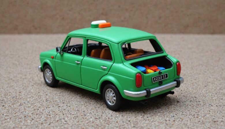 AIで作成した自動車の画像