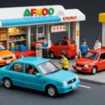 AIで作成した自動車の画像