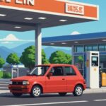 AIで作成した自動車の画像