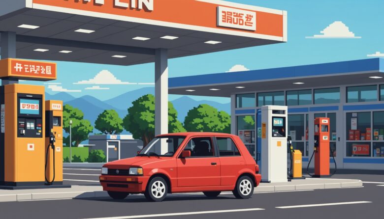 AIで作成した自動車の画像