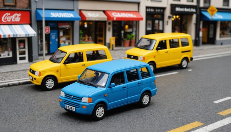 AIで作成した自動車の画像