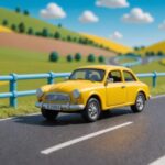 AIで作成した自動車の画像