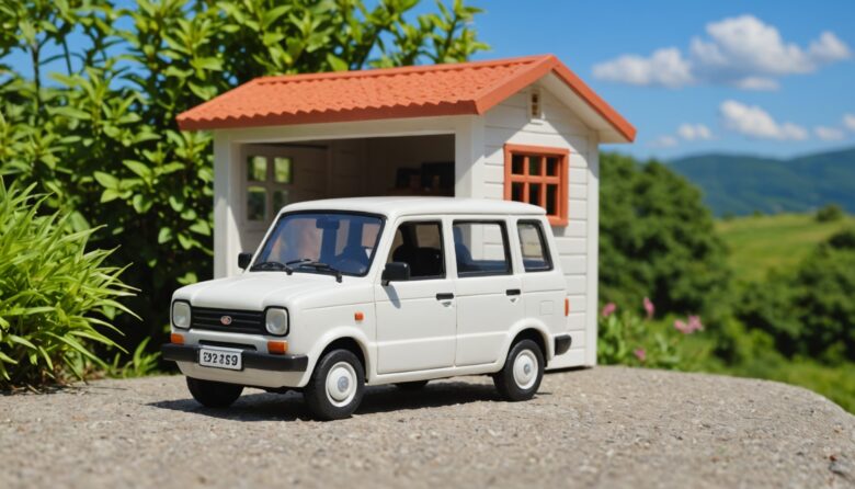 AIで作成した自動車の画像