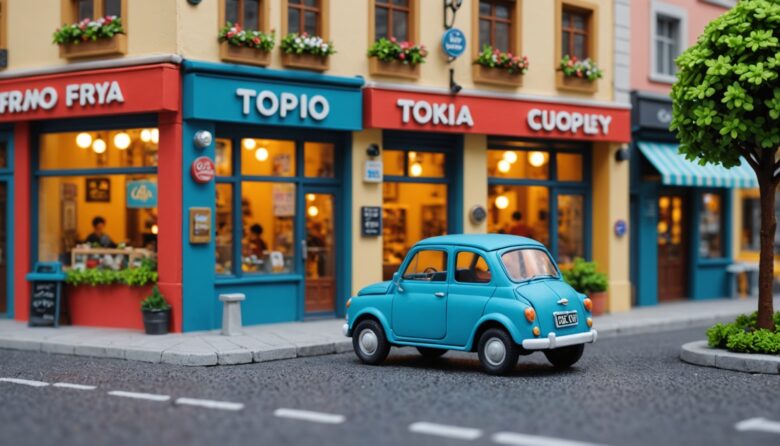 AIで作成した自動車の画像